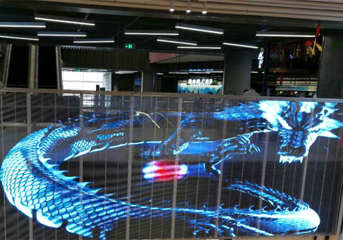 玻璃幕墻+LED顯示屏結(jié)合是核心競爭  透明才是商顯的發(fā)展趨勢